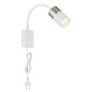 Globo 57851W Brisbon kapcsolós, 1xGU10 lámpa