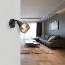 Globo 57904-1 Glyptar kapcsolós, 1xE14 spot lámpa