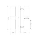 Globo 57911-2GO Robby 2xGU10 spot lámpa