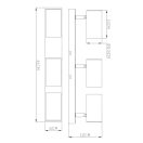 Globo 57911-3GO Robby 3xGU10 spot lámpa