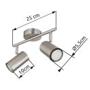 Globo 57914-2N Allvi 2xGU10 spot lámpa