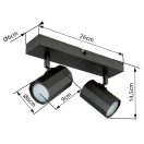 Globo 57918-2 James 2xGU10 spot lámpa