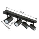 Globo 57918-4 James 4xGU10 spot lámpa