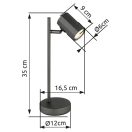 Globo 57918T James 1xGU10 íróasztali lámpa