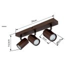 Globo 57919-3 James 3xGU10 spot lámpa