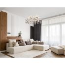 Globo 64133-8 Danna 8xG9, üveg kristályos csillár