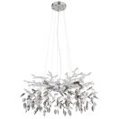 Globo 64133-8 Danna 8xG9, üveg kristályos csillár