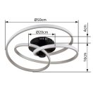 Globo 67183-40N Glyxar 2500lm, 3000K mennyezeti lámpa