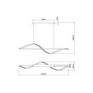 Globo 67207-24 Violinem 3000K, 1000lm függeszték