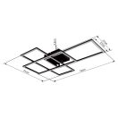 Globo 67227-40NBSH Gabriel távirányítós, appos,dimm, 1930lm, 2700-6500K mennyezeti lámpa