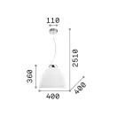 Ideal Lux 002880 Firenze álló lámpa