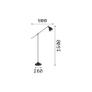 Ideal Lux 003528 Newton álló lámpa