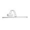 Ideal Lux 007021 Bow fali lámpa