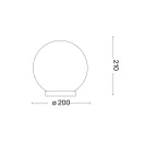 Ideal Lux 009155 Mapa éjjeli lámpa