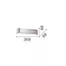Ideal Lux 009940 Posta fali lámpa