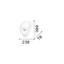 Ideal Lux 010861 Geko mennyezeti lámpa