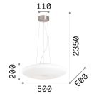 Ideal Lux 019734 Glory függeszték