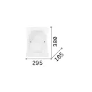 Ideal Lux 026480 Triplo fali lámpa