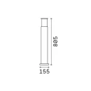 Ideal Lux 026992 Tronco kültéri álló lámpa