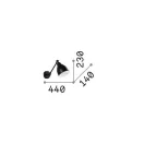 Ideal Lux 027852 Newton falikar