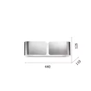 Ideal Lux 031361 Clip fali lámpa