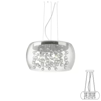 Ideal Lux 031743 Audi függeszték