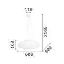 Ideal Lux 031996 Smarties függeszték