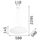 Ideal Lux 032009 Smarties függeszték