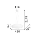 Ideal Lux 032016 Smarties függeszték