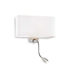 Ideal Lux 035949 Hotel fali lámpa olvasókarral