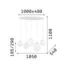 Ideal Lux 043562 Mapa függeszték