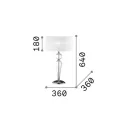 Ideal Lux 044491 Duchessa komód lámpa