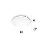 Ideal Lux 045733 Ring mennyezeti lámpa
