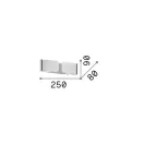 Ideal Lux 049236 Clip fali lámpa