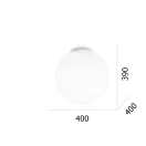 Ideal Lux 059839 Mapa mennyezeti lámpa