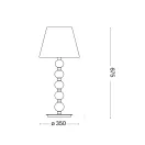 Ideal Lux 073408 LeRoy komód lámpa