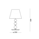 Ideal Lux 073422 LeRoy komód lámpa