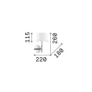 Ideal Lux 075471 Hilton falikar