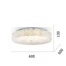Ideal Lux 087870 Roma mennyezeti lámpa