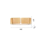 Ideal Lux 088266 Clip fali lámpa