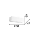 Ideal Lux 095288 Flash fali lámpa