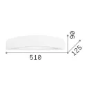 Ideal Lux 105727 Soda fali lámpa