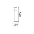 Ideal Lux 109145 Tronco kültéri álló lámpa