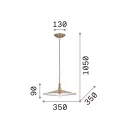 Ideal Lux 112732 Cantina függeszték