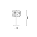 Ideal Lux 114620 Roma éjjeli lámpa