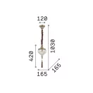 Ideal Lux 115979 Harem függeszték