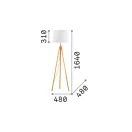 Ideal Lux 121437 York álló lámpa