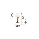 Ideal Lux 128207 Chalet komód lámpa