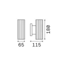 Ideal Lux 129433 Base kültéri fali lámpa
