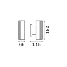 Ideal Lux 129433 Base kültéri fali lámpa